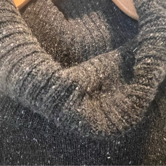 WEEKEND BY MAX MARA Sweater Dress Wool Blend Turtleneck Long Sleeve Midi Knit - Picture 8 of 11